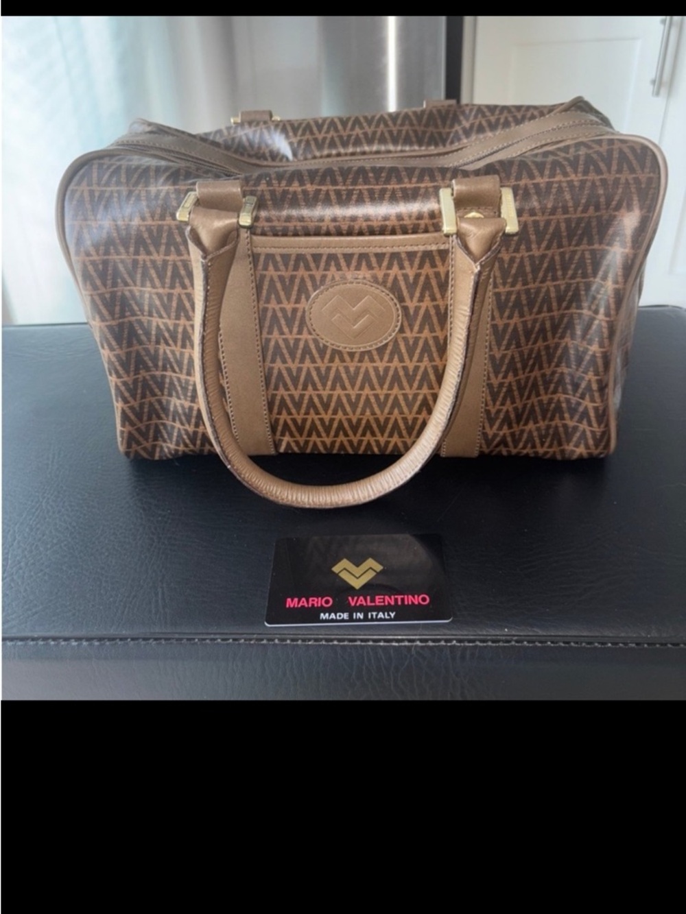 Mario Valentino Brown purse Authentic